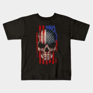 Skull Human Skeleton Flesh Kids T-Shirt